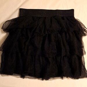 Women's large black tu tu skirt